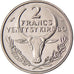 MADAGASCAR, 2 Francs, 1970, Paris, KM #9, MS(65-70), Stainless Steel, 3.44