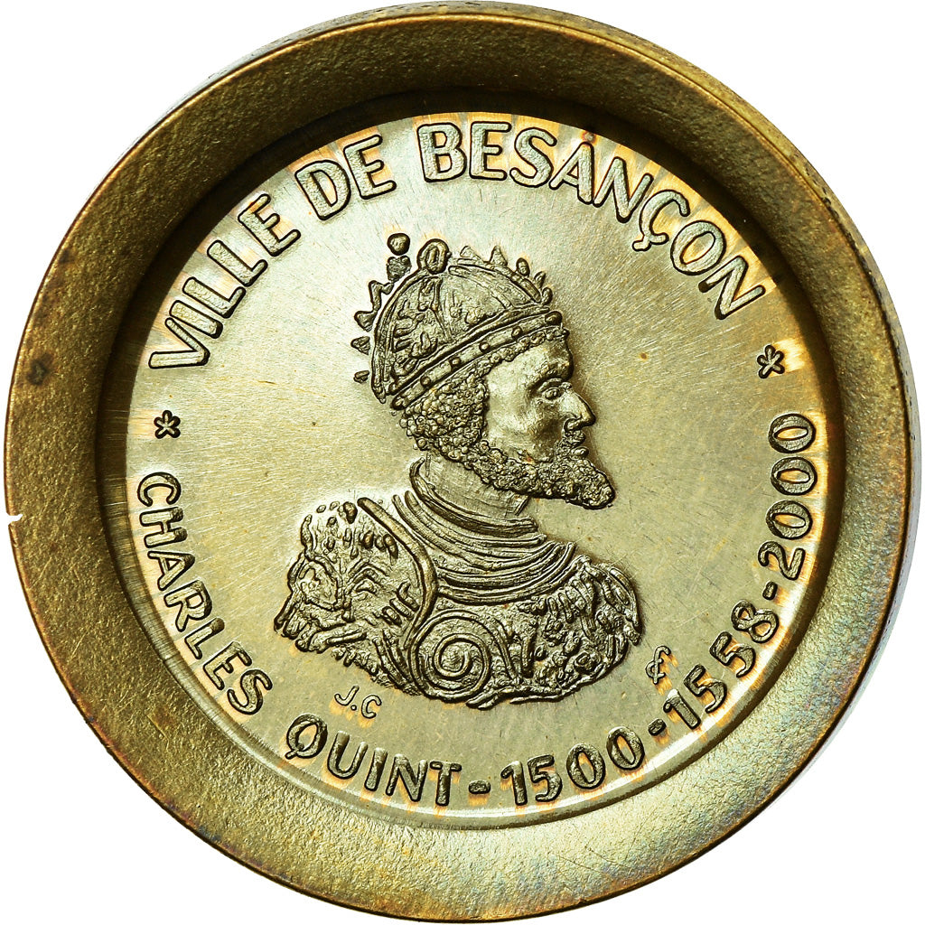 France, Token, Société Numismatique du Doubs, Besançon, 1998, MS(65-70)