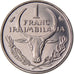 MADAGASCAR, Franc, 1970, Paris, KM #8, MS(65-70), Stainless Steel, 2.38