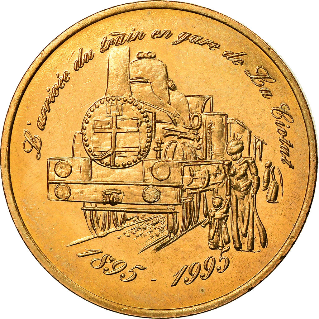 Francia, Token, Euros des Villes, 1 Ecu de la Ciotat, 1995, SPL+, Rame