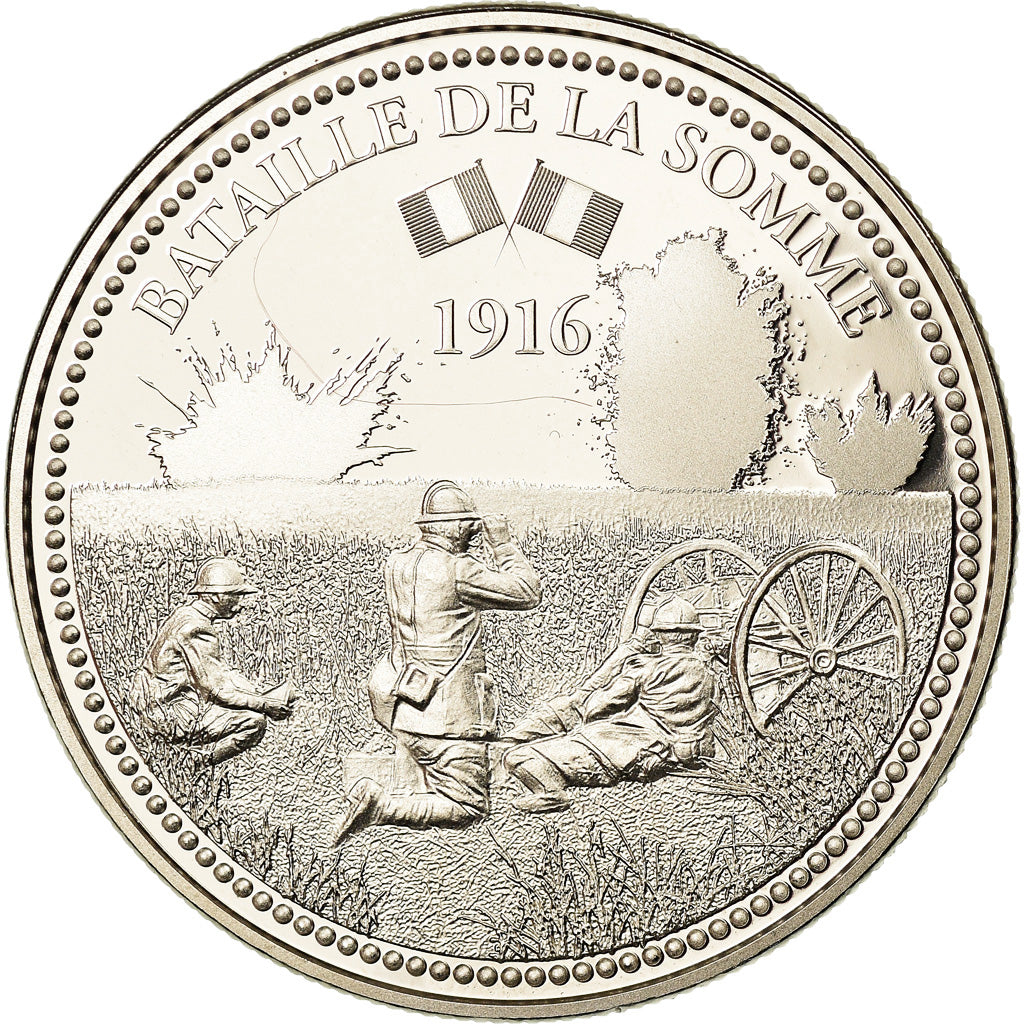 Frankrijk, Medaille, Première Guerre Mondiale, Bataille de la Somme, FDC