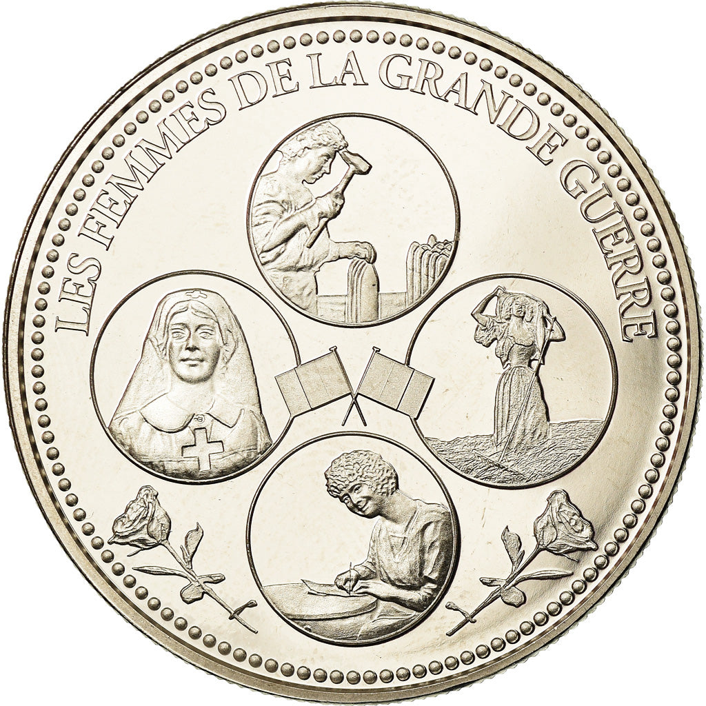 Francja, Medal, Première Guerre Mondiale, Les Femmes dans la Grande Guerre