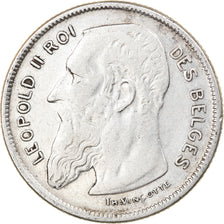 Coin, Belgium, 2 Francs, 2 Frank, 1904, EF(40-45), Silver, KM:58.1