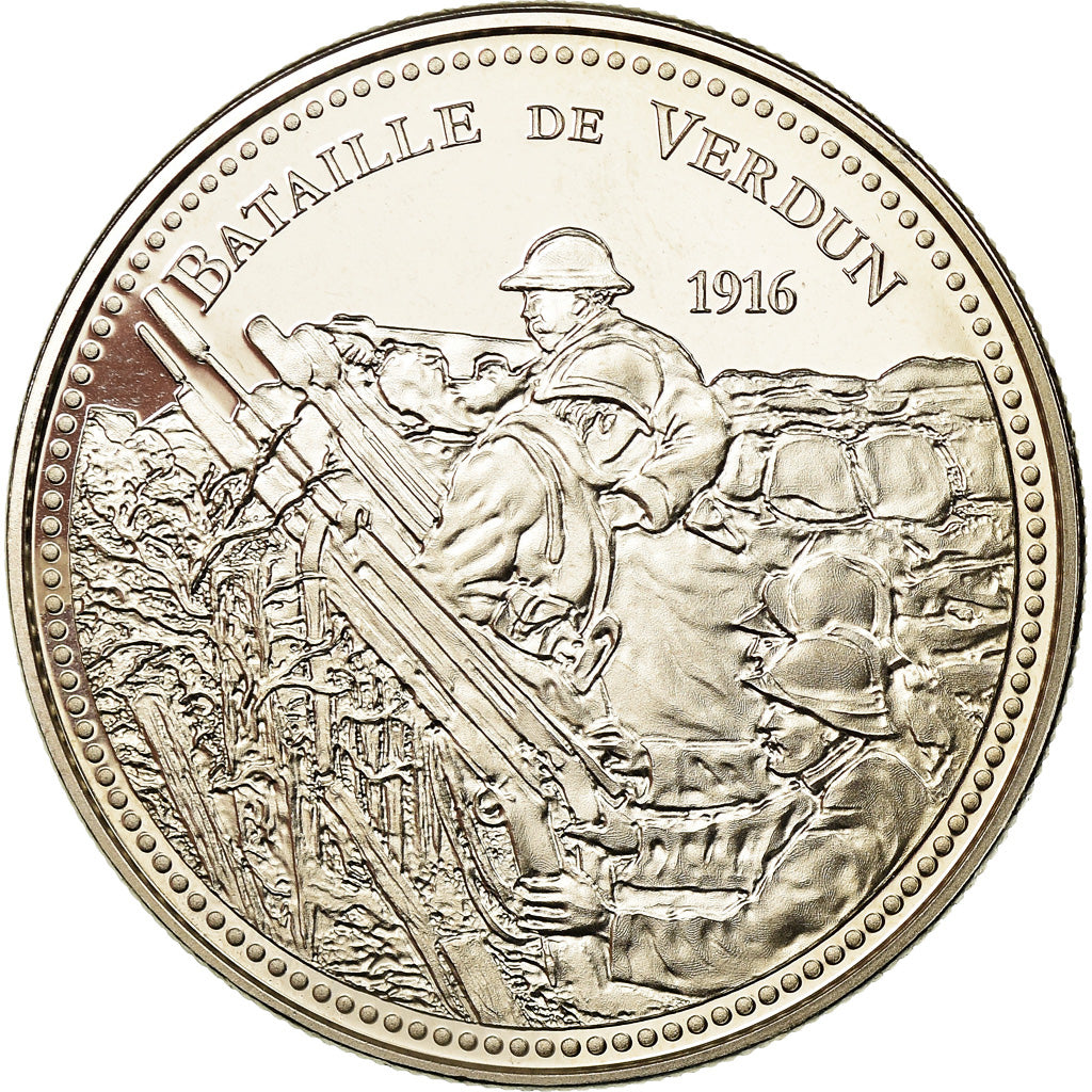 France, Médaille, Centenaire Première Guerre Mondiale, Bataille de Verdun