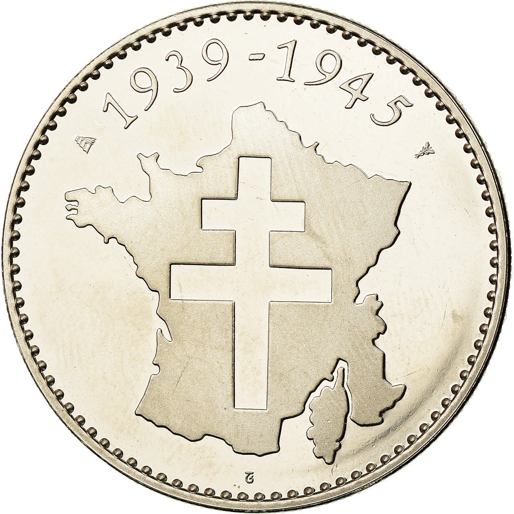 France, Medal, 1939-1945, Libération de la France Janvier 1945, MS(65-70)