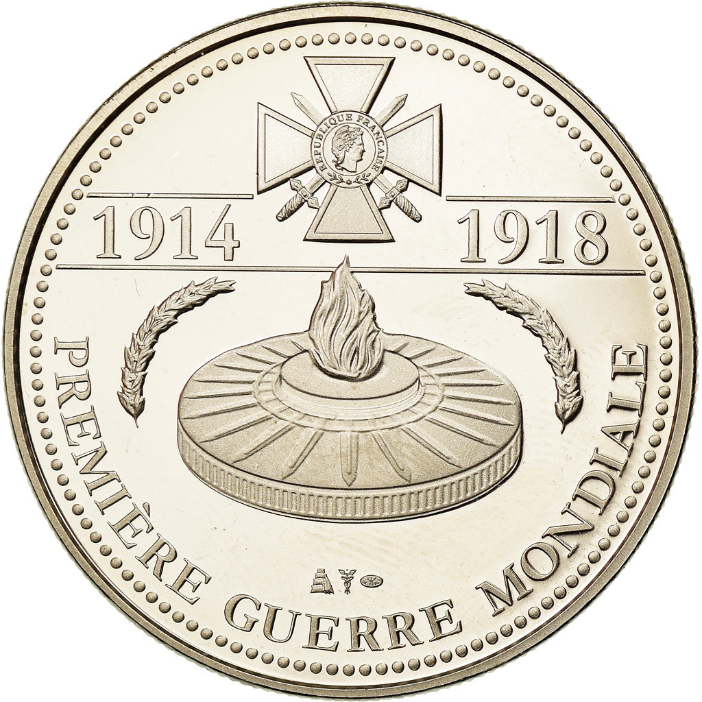 France, Medal, Première Guerre Mondiale, Somme-Marne-Verdun-Artois, MS(65-70)