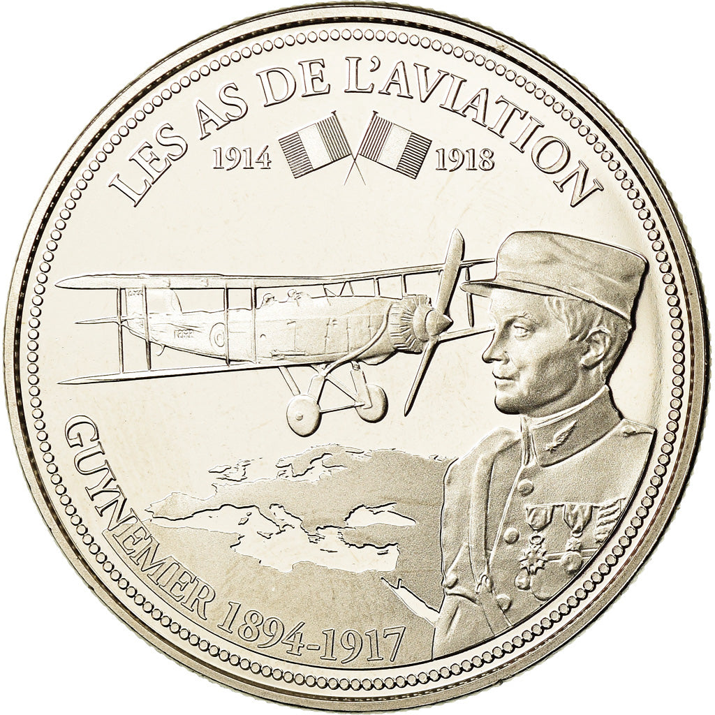 Frankreich, Medaille, Première Guerre Mondiale, Les As de l'Aviation, Guynemer