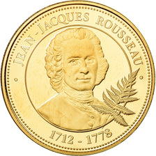 France, Medal, Collection Panthéon, Jean-Jacques Rousseau, MS(65-70)