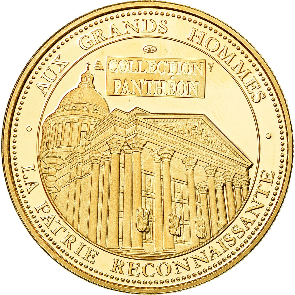 France, Medal, Collection Panthéon, Jean-Jacques Rousseau, MS(65-70)