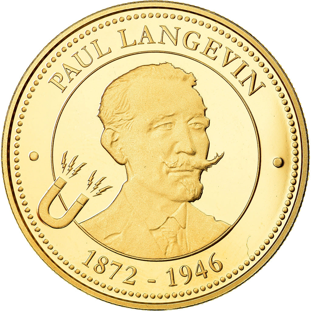 Frankrijk, Medaille, Paul Langevin, Collection Panthéon, Sciences &