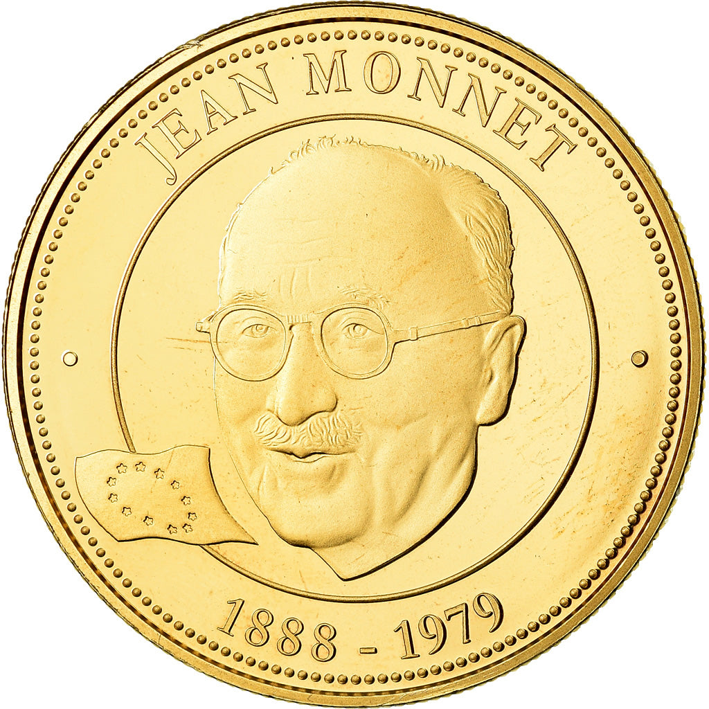 Francia, medalla, Jean Monnet, Colllection Panthéon, Politics, Society, War