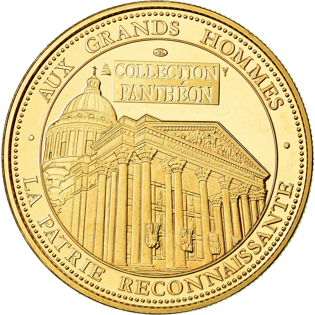 Francia, medalla, Jean Monnet, Colllection Panthéon, Politics, Society, War