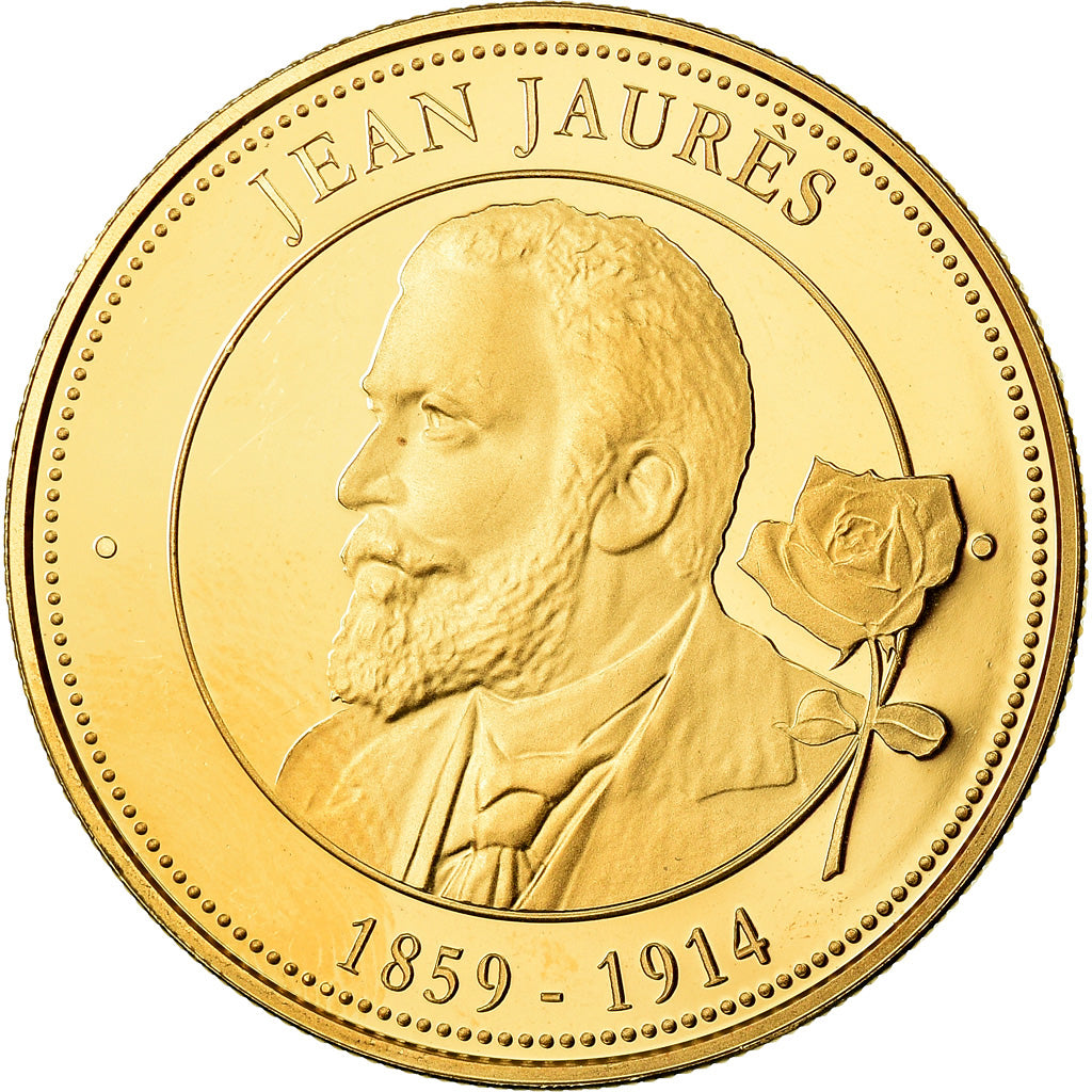 Francja, Medal, Jean Jaurès, Colllection Panthéon, Polityka, społeczeństwo