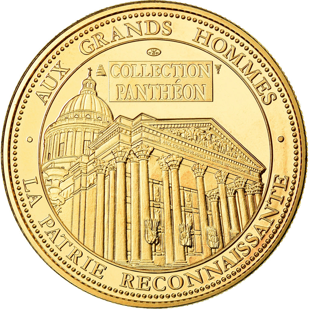 Francia, medalla, Collection Panthéon, Émile Zola, Politics, Society, War, SC