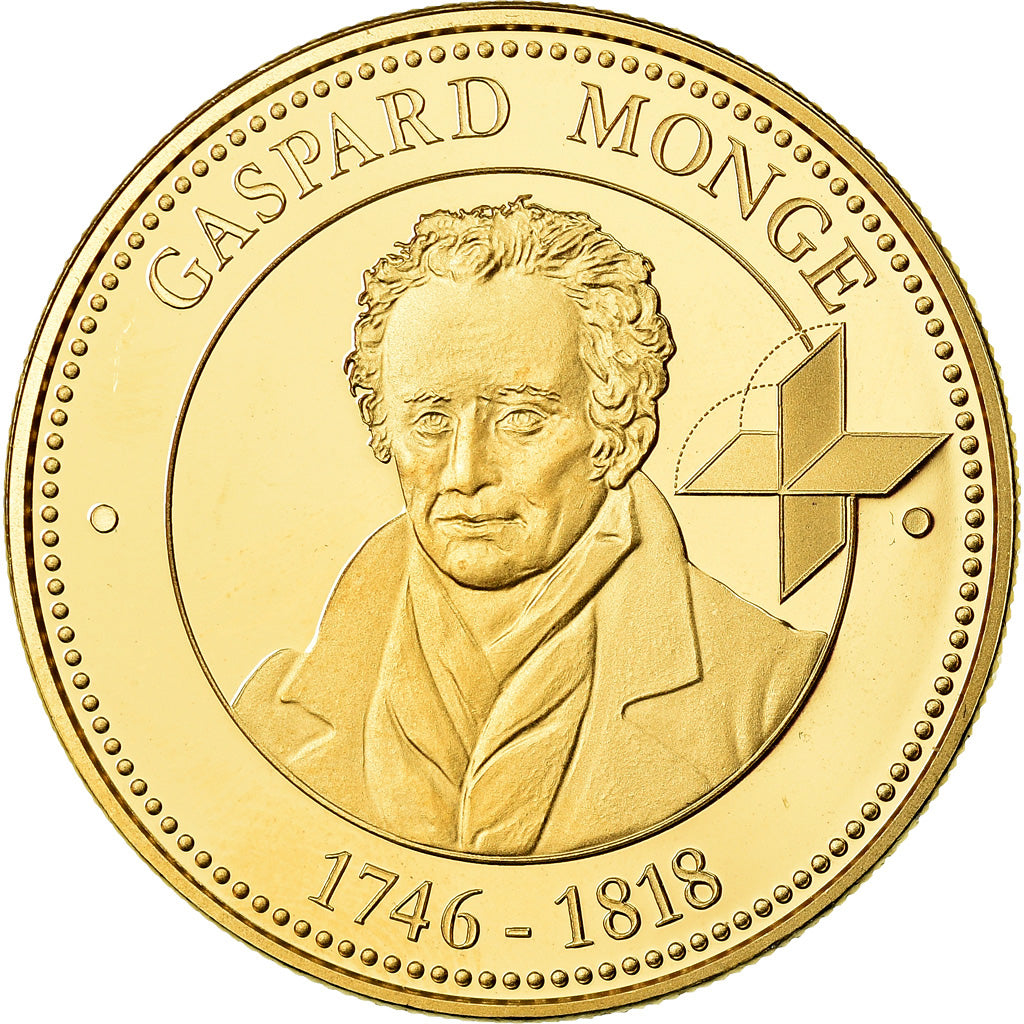 Francia, medalla, Collection Panthéon, Gaspard Monge, Politics, Society, War