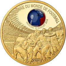 Frankreich, Medaille, La France Championne du Monde de Football, Sports &