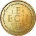 France, Medal, Ecu Europa, Marianne, 1993, MS(65-70), Gilt Bronze