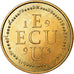 France, Medal, Ecu Europa, Marianne, 1993, MS(64), Gilt Bronze