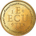 France, Médaille, Ecu Europa, Marianne, 1993, SPL+, Gilt Bronze