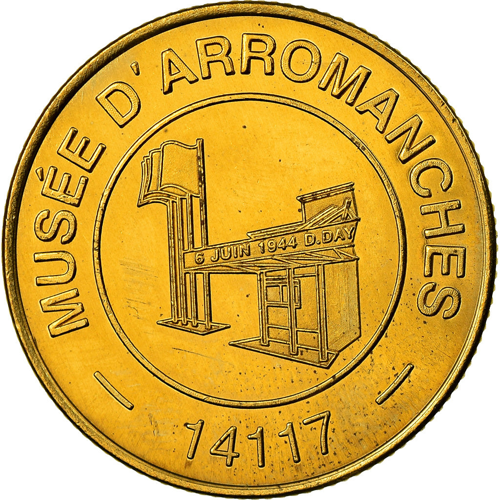 Francia, Token, Arromanches - Musée du Débarquement, 1997, FDC