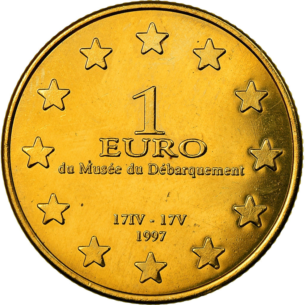 Francia, Token, Arromanches - Musée du Débarquement, 1997, FDC