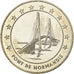 Francia, medalla, 20 Euro, Ville du Havre, Pont de Normandie, 1996, SC+, Plata