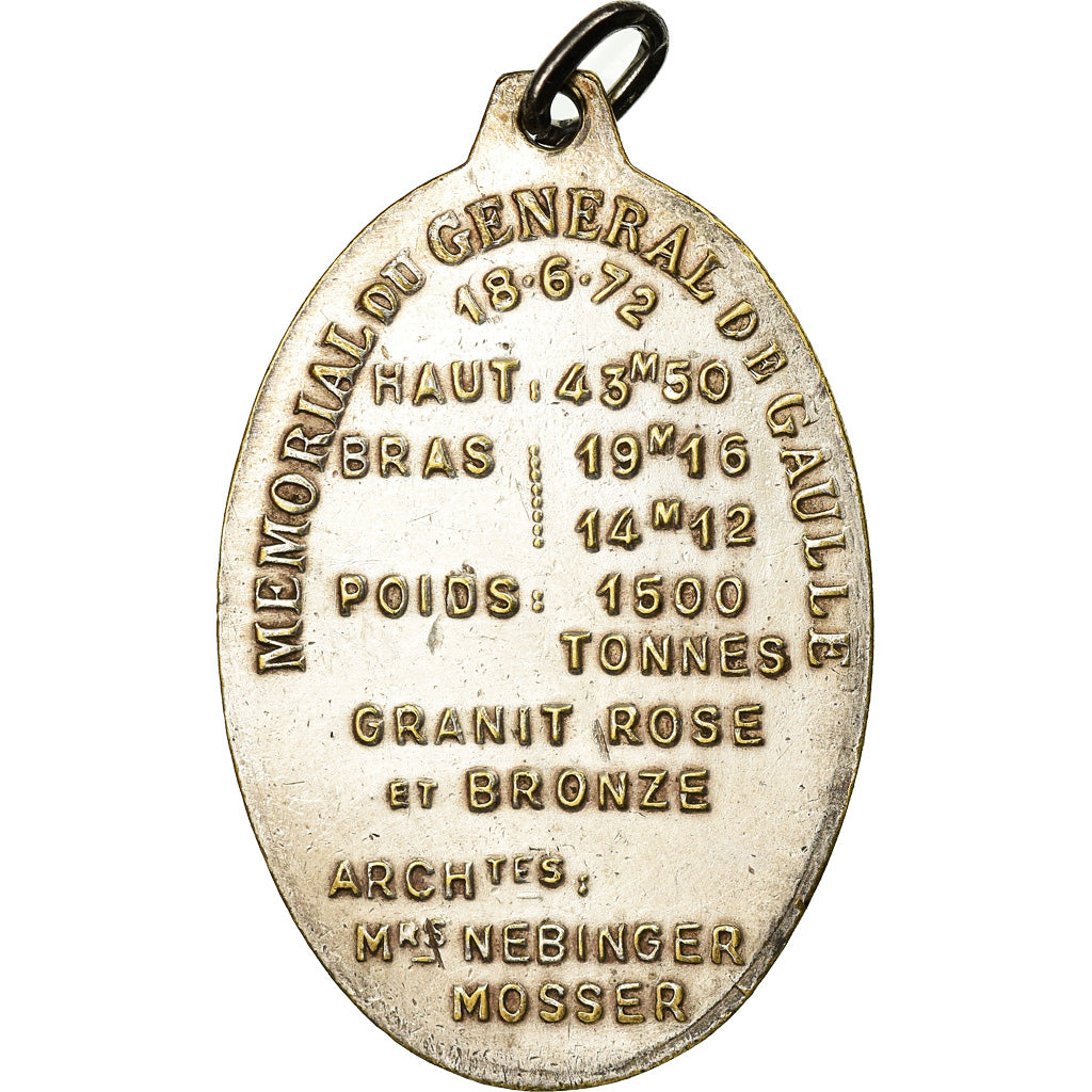 France, Médaille, Mémorial du Général de Gaulle, Politics, Society, War