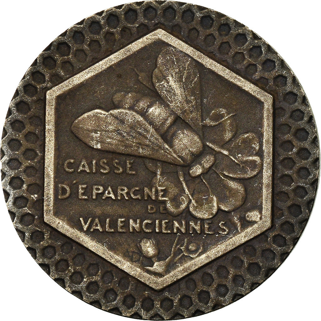 Francia, Token, Savings Bank, Caisse d'Epargne de Valenciennes, MBC, Plata