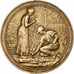 France, Medal, Horticulture, Jardins, Desaide, AU(55-58), Silver