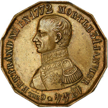 France, Medal, Napoléon Ier, Décès du Général Comte Bertrand, 1844