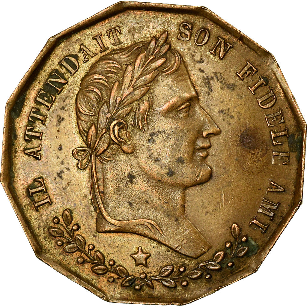 France, Medal, Napoléon Ier, Décès du Général Comte Bertrand, 1844