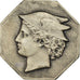 France, Token, Chambre de Commerce de Dieppe, 1937, MS(63), Silver