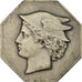 France, Token, Chambre de Commerce de Dieppe, 1936, MS(63), Silver