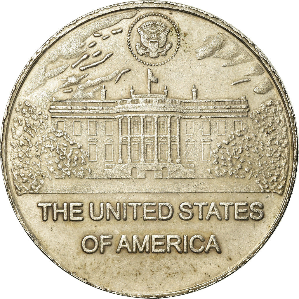 Verenigde Staten van Amerika, Medaille, Dwight D. Eisenhower, 1961, ZF, Nickel