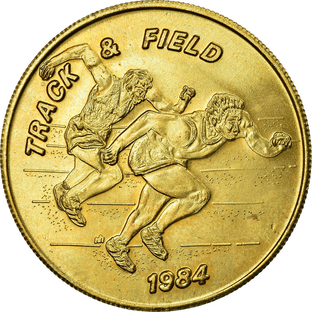 United States of America, Médaille, Jeux Olympiques de Los Angelès,  Track and