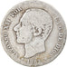 Coin, Spain, Alfonso XII, 2 Pesetas, 1882, Madrid, VF(20-25), Silver, KM:678.2