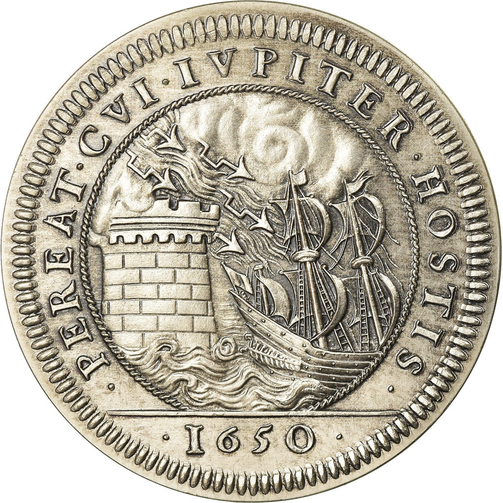 France, Token, Louis XIV, Shipping, MS(65-70), Silver