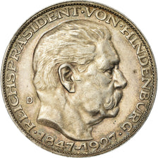 Germany, Medal, République de Weimar, Hindenburg, 1927, Goetz, AU(55-58)