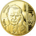 Vatican, Medal, Le Pape Jean-Paul II, 2014, MS(65-70), Copper Gilt