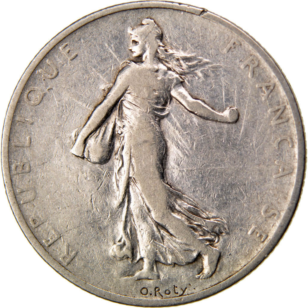 FRANCE, Semeuse, 2 Francs, 1898, Paris, KM #845.1, VF(30-35), Silver, 27,...