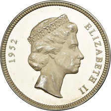 United Kingdom , Medaille, Queen Elizabeth II, 1952, VZ, Silber