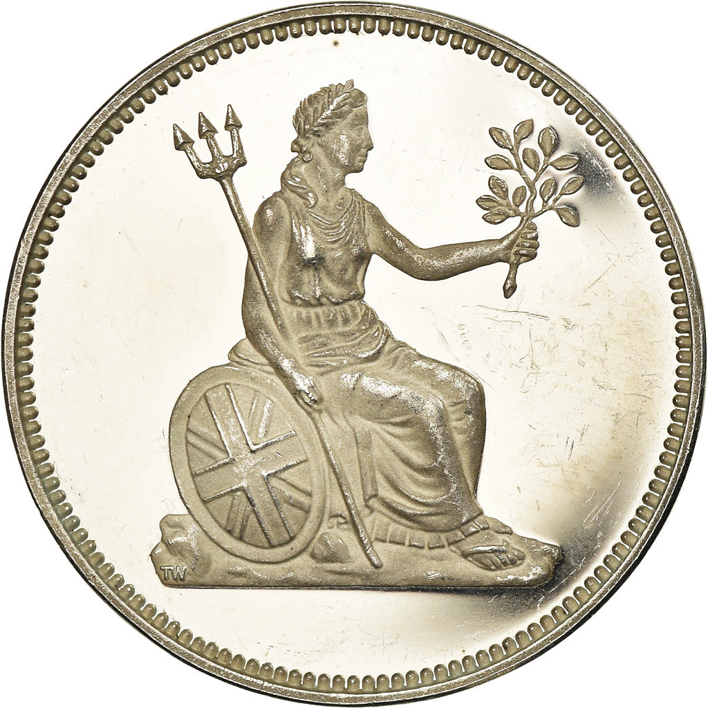 Reino Unido, medalla, Queen Elizabeth II, 1952, EBC, Plata