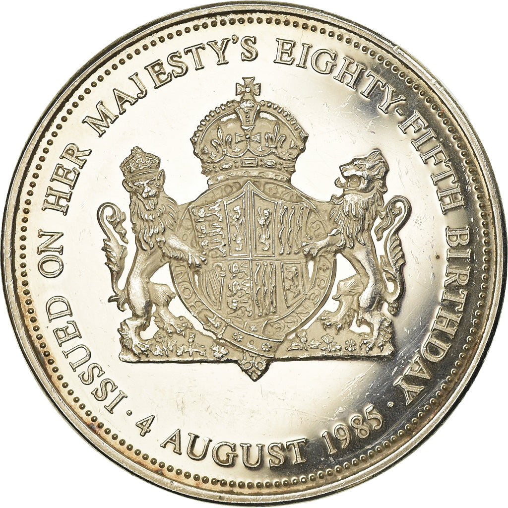 Verenigd Koninkrijk, Medaille, Queen Elizabeth II, Eigthy-Fifth Birthday, 1985