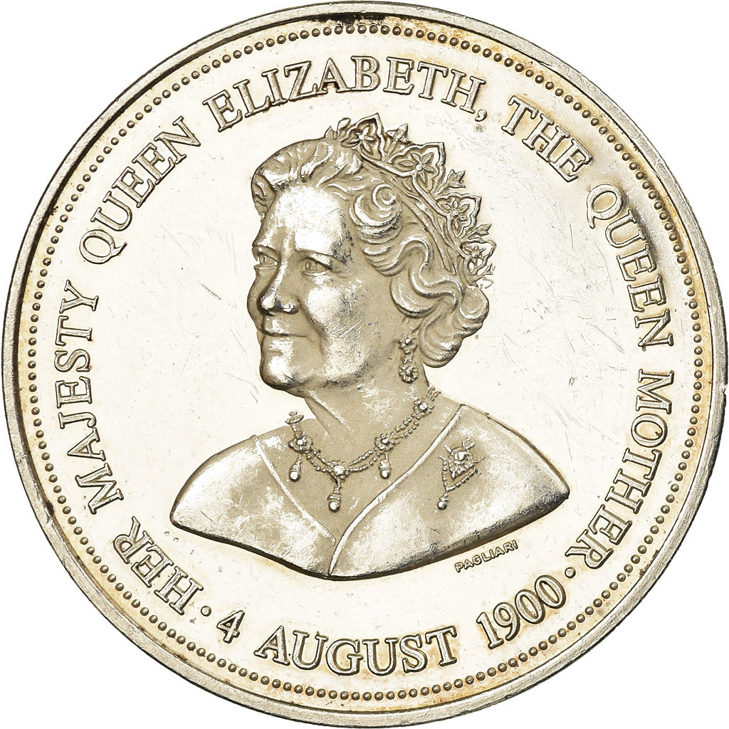 Reino Unido, Medal, Eightieth Birthday of her Majesty Queen Elizabeth II, 1980