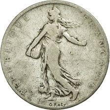 Moneta, Francia, Semeuse, 2 Francs, 1901, MB, Argento, Gadoury:532