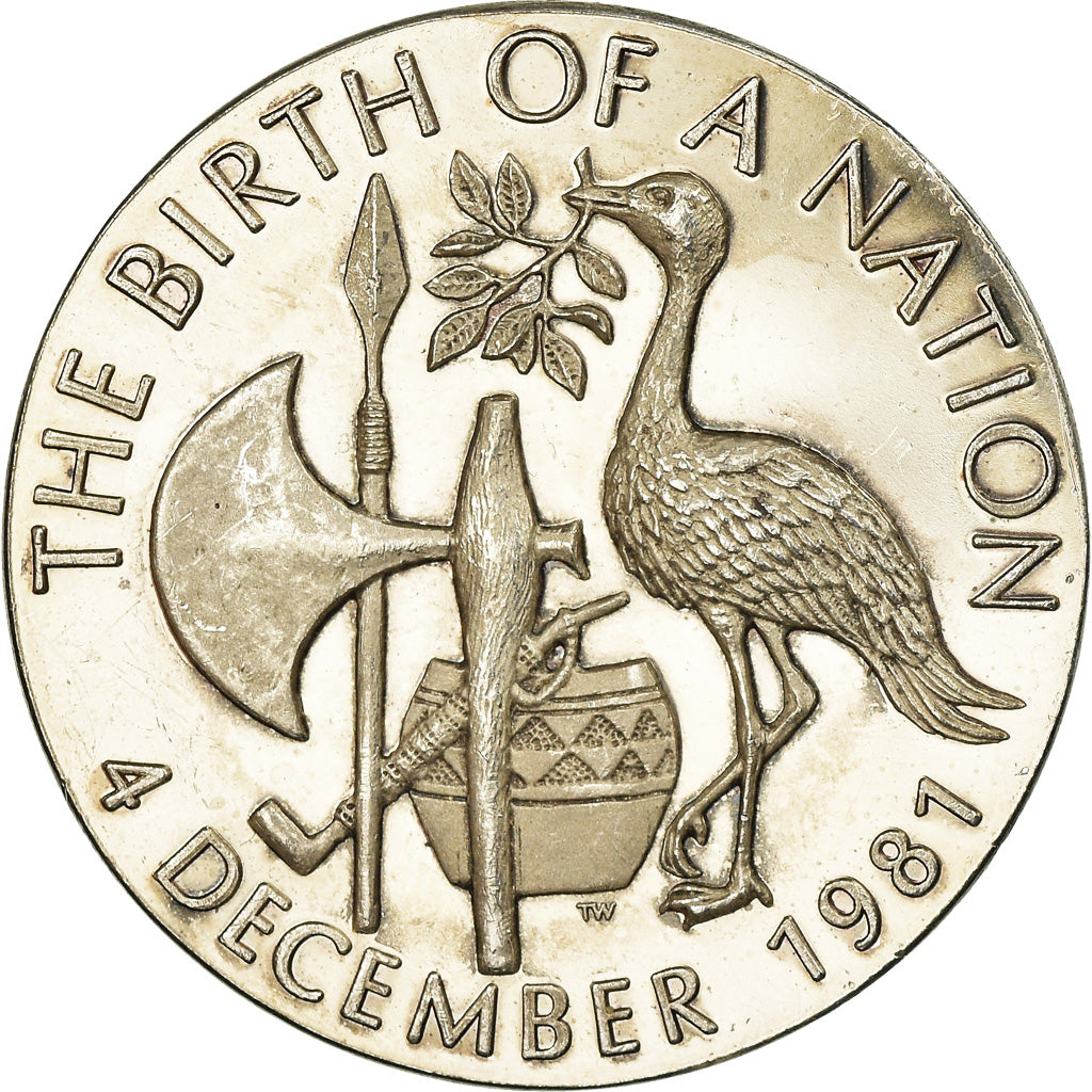 Afrique du Sud, Médaille, The Bird of a Nation, 1981, SUP+, Argent