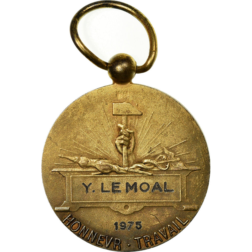 Frankreich, Médaille d'honneur du travail, Medaille, 1975, Very Good Quality