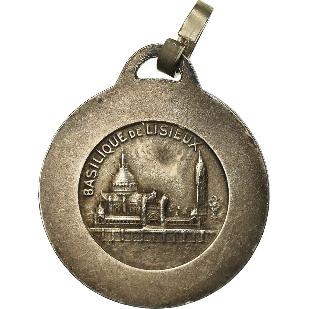 Frankrijk, Medaille, Basilique de Lisieux, Religions & beliefs, UNC-, Silvered