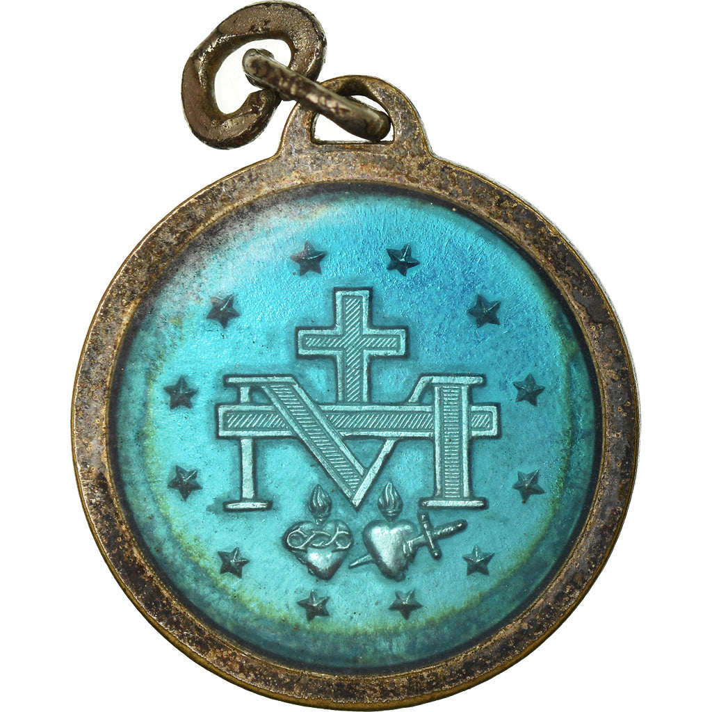Francja, Medal, Religion, Marie, Religie i wierzenia, 1830, AU(50-53), Brąz