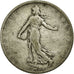 Moneda, Francia, Semeuse, 2 Francs, 1901, BC+, Plata, Gadoury:532